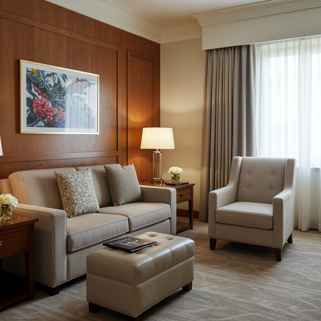 Freepik Picture Of A Hotel Room Suite With Seating Area So 99829